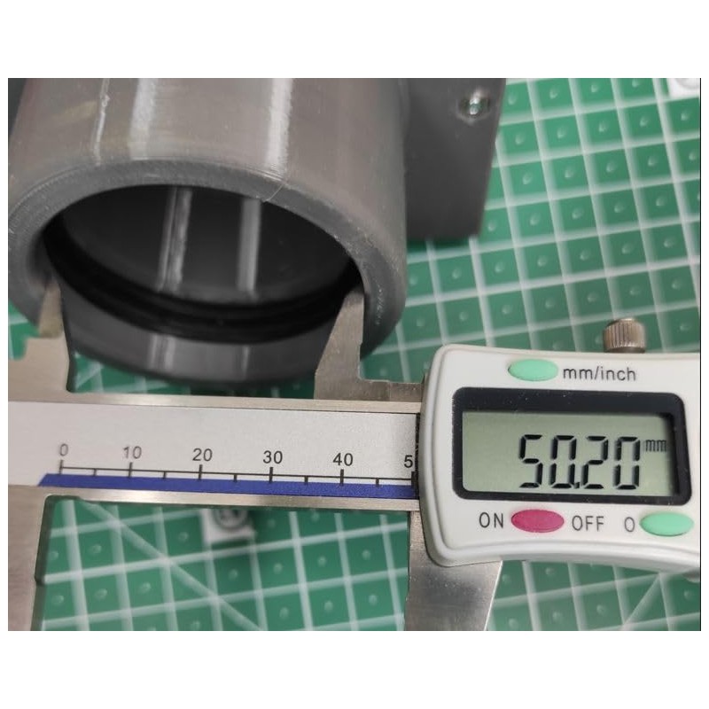 Air Gate Valve | Blastgate DN 50 with Sleeve -