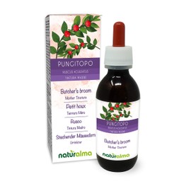 Stinging Mouse Thorn (Ruscus aculeatus) Roots Alcohol-free Mother Tincture Naturalma Liquid Extract Drops 120 ml Dietary Supplement Vegan