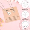 CheersLife Pack of 2 Mother Son Necklace, Mother Son Gift