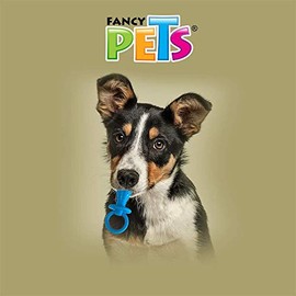 Fancy Pets Juguete Chupón de Caucho para Perros Cachorros y Raza Pequeña 9.5 cm TPR Extra Chico