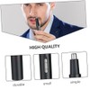 NOLITOY 1set Rechargeable Nose Hair Trimmer Set USB Electric Grooming