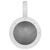 Rockville 2) Rockville MAC65W 6.5" 360° Swivel White Aluminum Surface