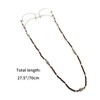 Damanse Beaded Glasses Chain,Eyeglass Sunglass Strap for Women Stylish,Fashion Natural