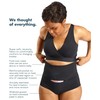 Nyssa Postpartum Underwear + Ice/Heat Pack Black