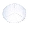 VISLONE Round Centre Finder Compass, Clear Acrylic Lathe Centring Tool,