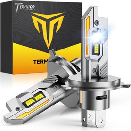 Termitor H4/9003/HB2 Light Bulbs, 120,000LM 18X Ultra Brightness, Pack of 2