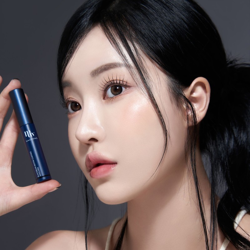 MAUVNING Black Bean Biotin Eyelash Black Serum/Mascara - [SINGLE] Mascara