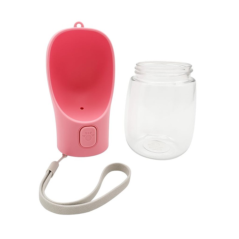 Cocopet Dog Water Bottle, Portable Dispenser for Walks (Green, Standard)
