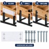 Heavy Duty Joist Mount Pull Up Bar, 42 Inch Wide