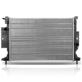 SCITOO Engine Cooling Radiator Assembly Compatible with Ford for Escape 2017-2019 1.5L 2.0L for Transit Connect 2019-2020 2.0L 2.5L for Lincoln for MKC 2015-2019 2.0L 2.3L Replaces# 13528