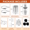 [UPGRADED]TDIDVKZW 4 Inch Indoor Dryer Vent Kit Filter 3 In