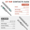 GKG DTK1 6 Sets Deutsch Connector Kit(2/3/4/6/8/12 Pins),IP68 Waterproof DT