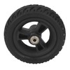 6in Wheelchair Wheel PU Non Slip Wear Resistant Strong Bearing