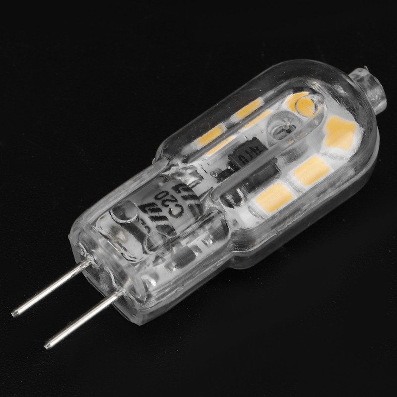 10Pcs Bi Pin Bulbs 12LED 1.2W G4 LED Bulb for