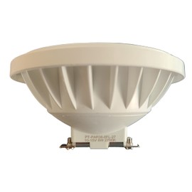 SPW Pro-Trade PAR36 LED 8W 600 Lumens 2700K 40 Degree PT-PAR36-8FL-27 30,000 Hours 10-15V Dimmable Low Voltage 12v Landscape Lighting Bulb Dimmable Lamp IP67 Rated