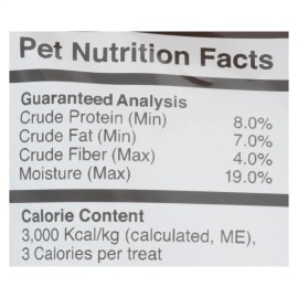 UD_Fruitables Case of 12 5.0 oz Soft Bison Dog Treats Delicious Beef Flavor Snack with High Protein Nutrition