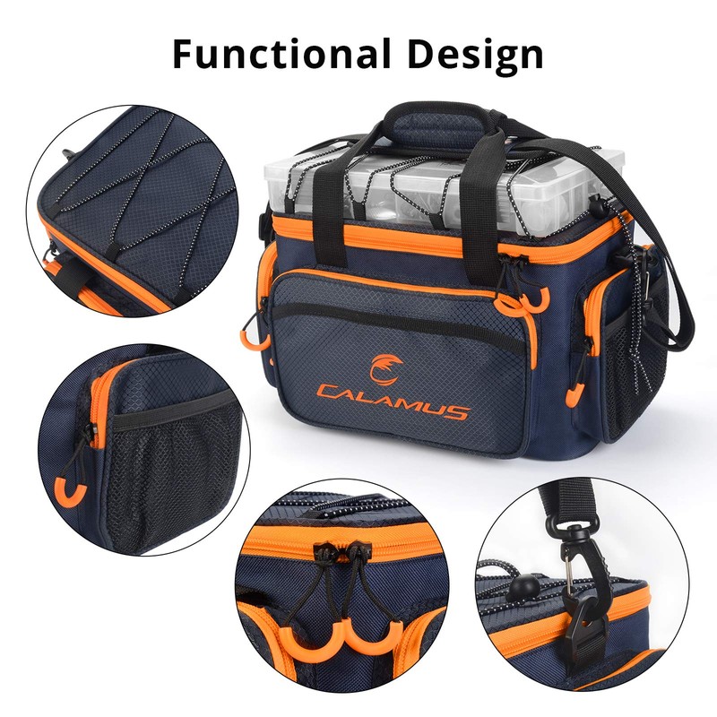 Calamus TB61 - Bolsa para aparejos, color naranja