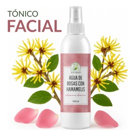 Agua De Rosas Con Hamamelis Minimiza Los Poros (500ml) Momento De Aplicacin Danoche Tipo De Piel Todo Tipo De Piel