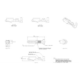 Metri-Pack 280 Series Female Terminal Gauge Size, 10-12 GA (Pack of 15)