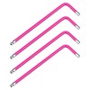FOCMKEAS 4 PCS 2mm Ball End Hex Key Allen Wrench,Internal