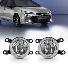 Fog Lamp Lens Kit C-HR (Late Model R1.10 - R5.8 Alphard/Vellfire (40 Series) R5.6 ~ Calo Sports H30.6 ~ Crown (220 Series) H30.6 ~ R4.6 Sienta R4.8~ Noah (90 Series) R4.1~ Hilux R2 .8 to high Ace