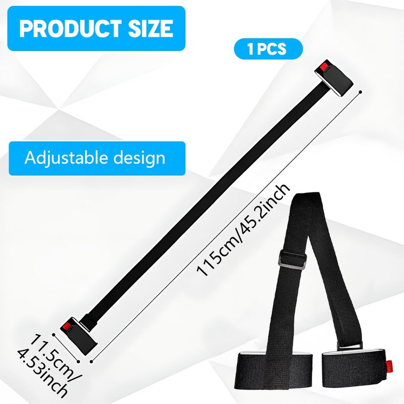 XUZOPIM Adjustable Ski Carrier Strap, Ski Carrying Strap For Skis
