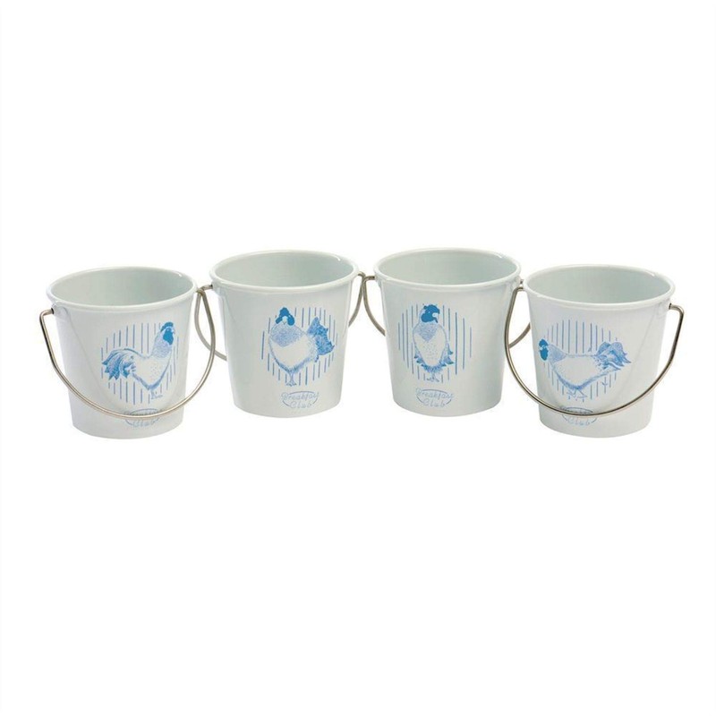 Breakfast Club Blue Set Of 4