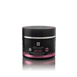 Santo Volcano Bougainvillea Körperpeeling mit Messolonghi-Salz, 200ml, Vegane Naturkosmetik