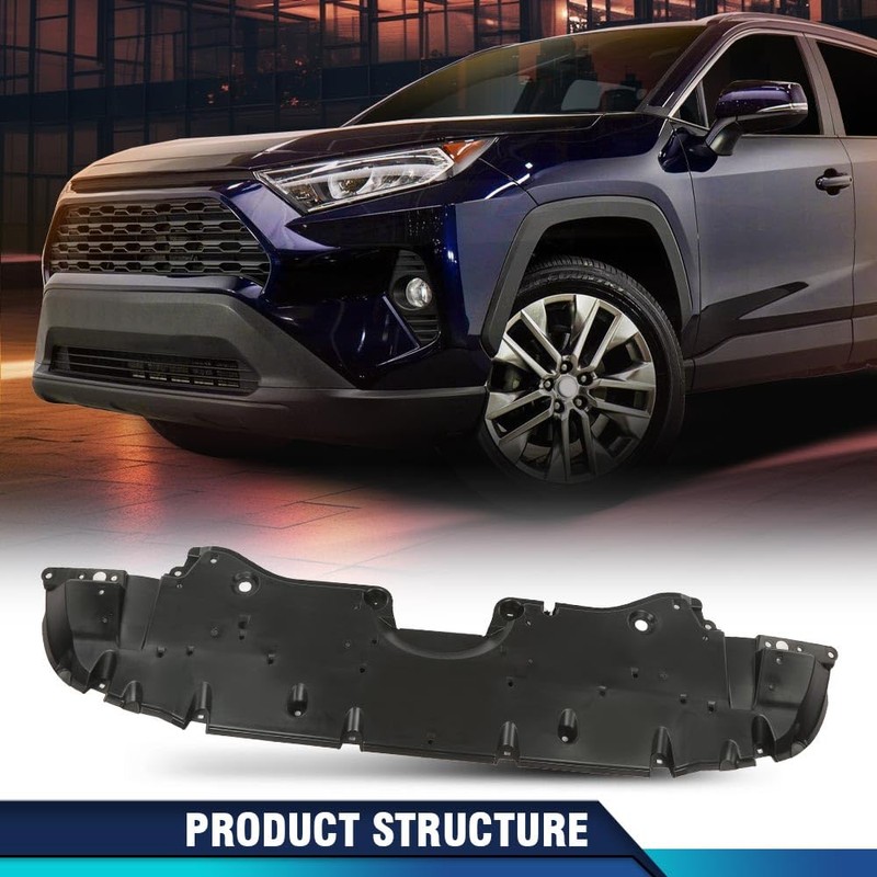 PIT66 Engine Splash Shield Under Cover Compatible with Toyota RAV4