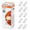 OSRAM 921 Glaschetschsockelleucht 921 type W16W, 921, 12V, 10 lamp