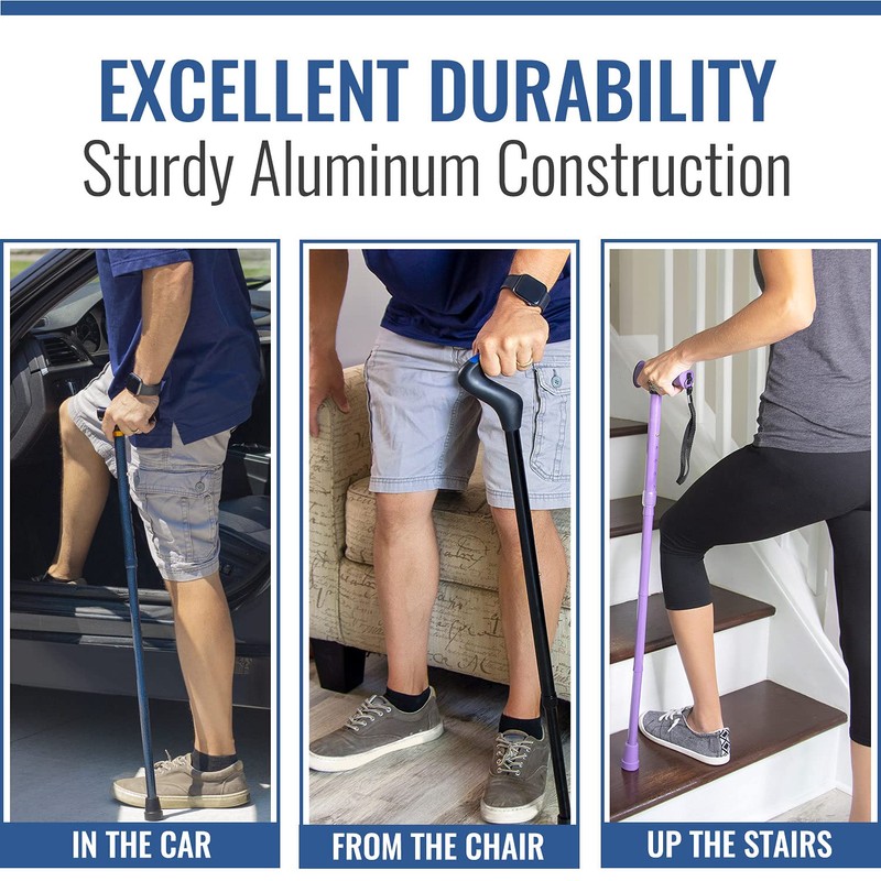 DMI Designer Folding Cane, Walking Cane, Foldable Cane for Men,
