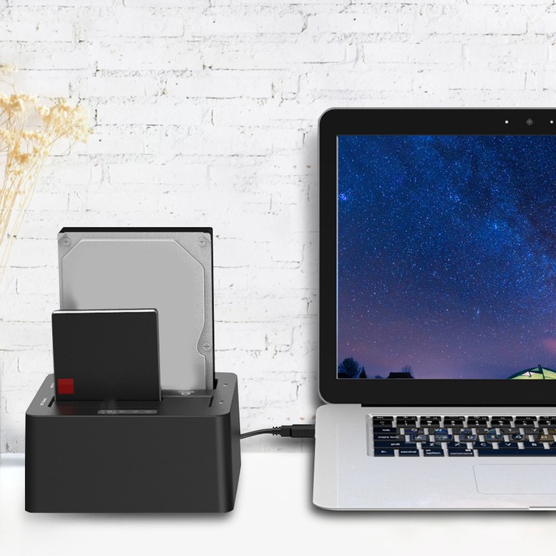 ORICO 6629US3 2.5/3.5in USB3.0 Dual Bay SSD HDD Holder Docking