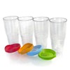 Lily's Home 20 oz 4 pack Insulated Tumbler Cups with