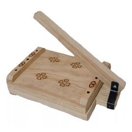 MDJ Prensa Manual Tortillas De Madera Para Tortillas