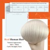 Full Shine Tape in Hair Extensions Remy Human Hair White