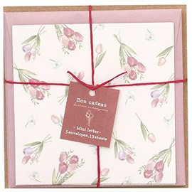 Lab Clip Mini Letter Set, Bon Kadu, Pink, 22A-BCML01-PK