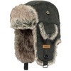 Barts Rib Bomber Army Green Trapper Hat