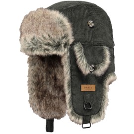 Barts Rib Bomber Army Green Trapper Hat