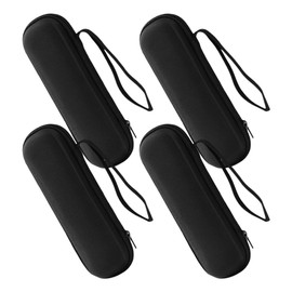 KOMBIUDA 4pcs Earphone Organizer Bag Small Travel Accessory Storage Case Durable Material Lightweight Splashproof for Cables Headphones Daily Use