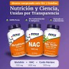 Kit Now Nac 1000mg Glutatión 500mg Cardo Mariano 300mg