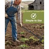 Garden Hoe, 60 Inch Adjustable 2-in-1 Hoe Garden Tool, Sharp