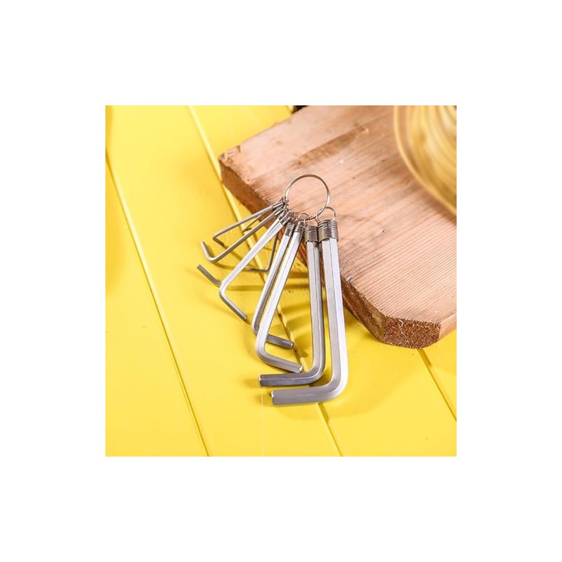 FSSTUD 8 Pcs Allen Key Set Small L Wrench Key