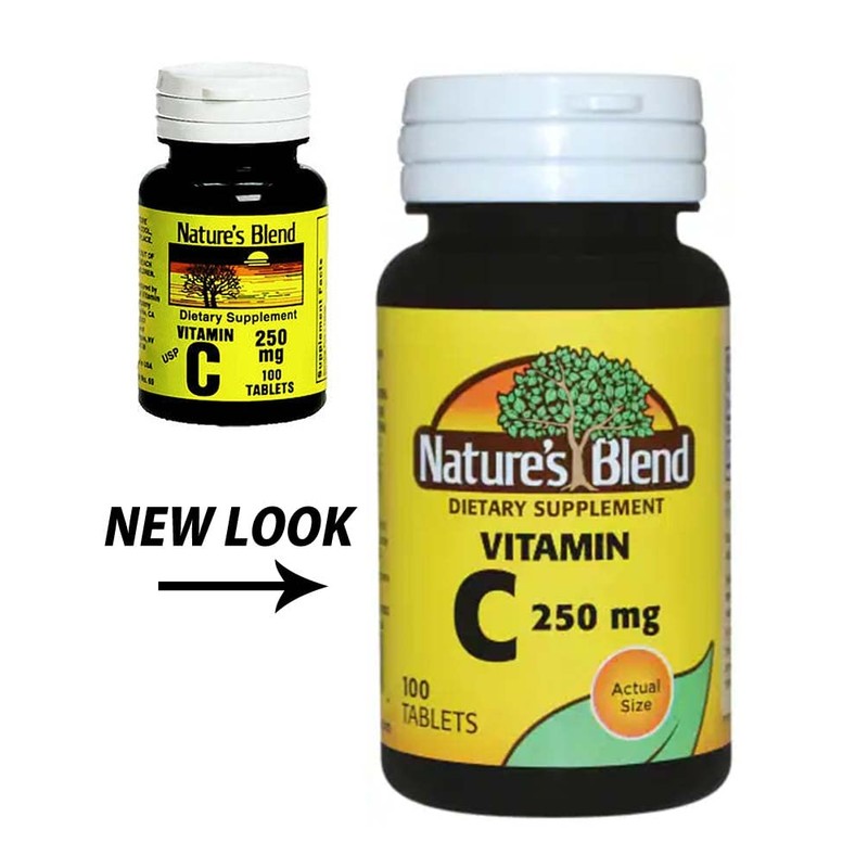 NAT B VIT C TB 250MG 100