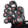 CRAFTSMAN Golf Iron Covers Headcovers 12 Pieces (3-9, P, A,