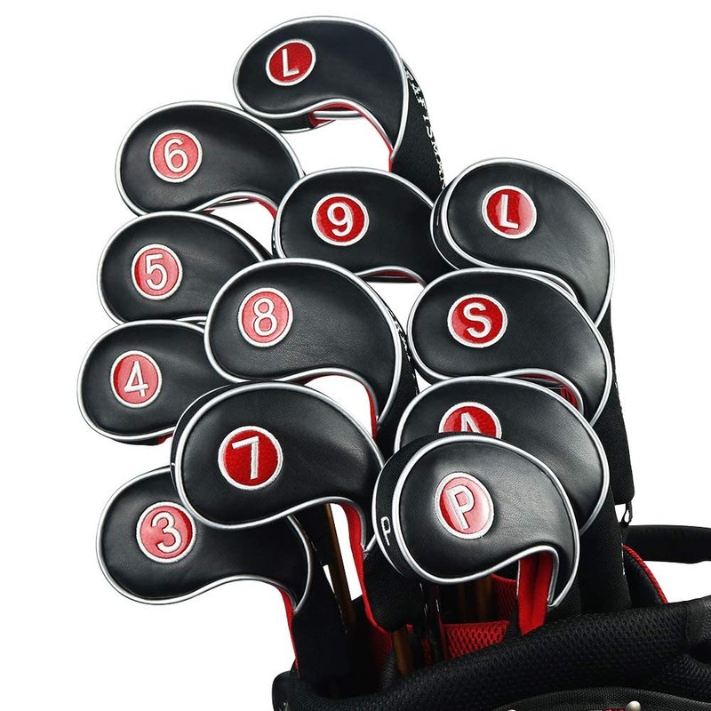 CRAFTSMAN Golf Iron Covers Headcovers 12 Pieces (3-9, P, A,