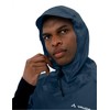 VAUDE Valdipino Poncho, impermeabile, in poliestere riciclato, antivento, riflettente, con
