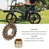 20T Freewheel with 25.5‑26mm Adapter Replacement Lightweight Easy Installation Bicycle