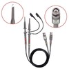 2 Packs Oscilloscope Clip Probes with BNC to Minigrabber Test