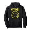 Satoshi Yellow Smile Face Pullover Hoodie