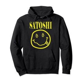 Satoshi Yellow Smile Face Pullover Hoodie